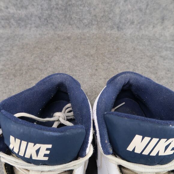 Nike Shoes Mens 9 Athletic Trainers Basketball Sneaker Overplay Mid White Blue main image 7